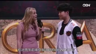 [MSI 2017] Interview with SKT Huni after winning SKT and G2.