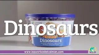 Set de Actividades Matem&aacute;ticas : Contadores de Dinosaurios 60 Pzs - Learning Resources - LER0811