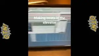 Murda beatz making beats on the elevator #OnThatNoise