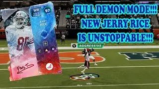 Full Demon Mode!!!  New Jerry Rice Is Unstoppable!!!- Madden 21 Ultimate Team