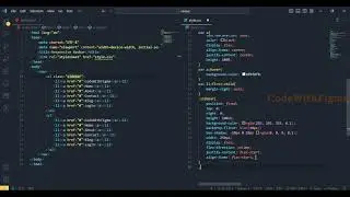 How to make Responsive Navigation Bar using HTML, CSS and Java Script (JS) || CodeWithFigma