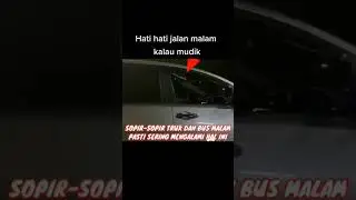 mengerikan !! Hati2 kalau mudik gaes 😵😵 #horrorstories #indonesia #driving #car #horor