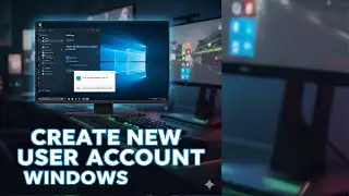 HOW TO CREATE USER ACCOUNT ON WINDOWS PC