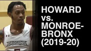 Howard CC vs Monroe College-Bronx (2019-20 NJCAA Men's Basketball)