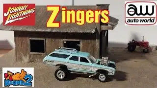 Unboxing the Johnny Lightning Auto World 69 Chevy Kingswood Estate Zinger