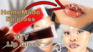 How To Make Pigmented Lip Gloss HOW TO MAKE TINTED LIP GLOSS | HOME DIY LIP GLOSS #pigmentedlipgloss