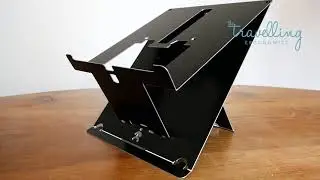UPRISE, The unique and Award Winning laptops stand from Ergonomic Cafe.