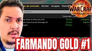 FARMANDO GRANA COM WOW - DIA 2 - FARMANDO GOLD NA LIVE #canalnoobgo #skinscs2