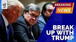 Barr describes his break with Trump