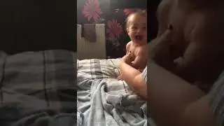 Baby falling off bed