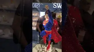 $35000 SWAROVSKI SUPERMAN AT NYCC 2024! #NYCC #nycc2024 #newyorkcomiccon #newyorkcomiccon2024