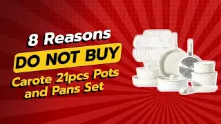 DON'T BUY CAROTE 21pcs Pots and Pans Set BEFORE WATCHING THIS VIDEO! 😱🔥