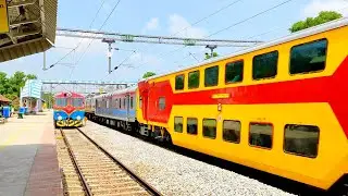 Double Decker Express Rips Bisanattam | South Western Railway