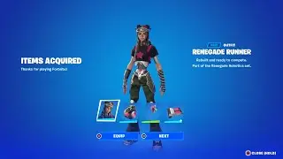 HOW TO GET RENEGADE RUNNER SKIN IN FORTNITE!