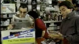 Post Standard and Channel 3 News commercials 1986 Syracuse NY