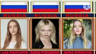 Most Beautiful Teen Age Russian Fashion Models Part-2 || World Bio Tube