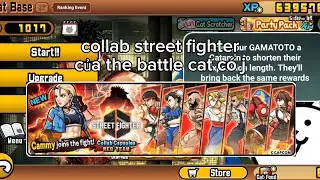 Collab street fighter của the battle cat c&oacute; j | MTX H&Ugrave;NG