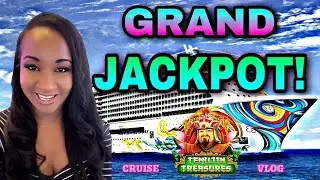 I won a GRAND JACKPOT Handpay on a Cruise!  #grand