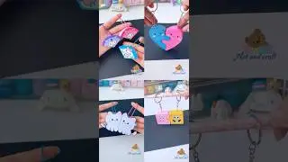 Best friend keychains idea  #tonniartandcraft #art #love #craft #art