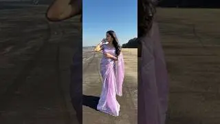 party wear saree from Meesho 💞| farewell Outfit #shorts#party wear saree