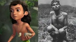 the jungle book mowgli characters in real life||Jungle Book Cartoon ||#cartoon #mowgli #trend no.1
