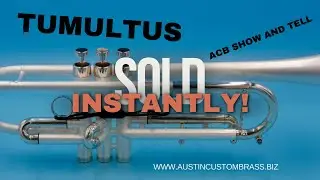 This one sold instantly!  Check out the Martin Bohme Tumultus trumpet: ACB show and tell!