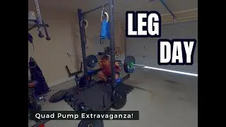 QUAD destruction, STIMULATIVE leg day! - 1