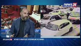 VIDEO/ Pa pranga dhe pa pranine e policise! Altin Ndoci futet me duar ne xhepa ne spital!