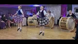 Schomberg Mourne Ulster Scots Burns Night 2023 Lambeg Drums Fifer Dancers and Piper