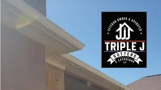 6&rdquo; Seamless Gutters Installation!