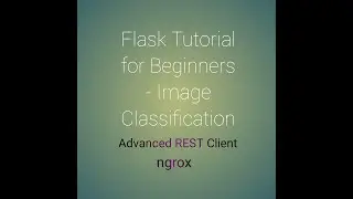 Flask Tutorial for Beginners - Image Classification, Advanced REST Client, ngrox