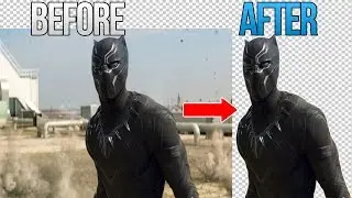 Как удалить фон в Photoshop | Удалить всё с фотографии в Photoshop CC/CS6