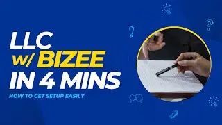 Setup an LLC with Bizee (Step by Step Instructions)