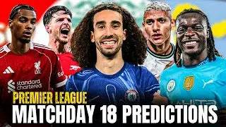 🚨 Premier League Matchday 18 Predictions | Manchester United vs Newcastle United Boxing Day Clash