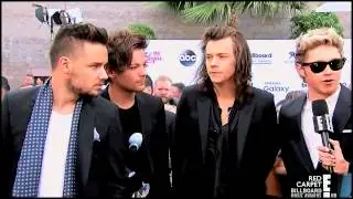 One Direction Red Carpet Interview Billboard 2015