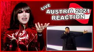 Austria | Eurovision 2021 Reaction | Vincent Bueno - Amen - LIVE