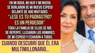 HISTORIA REAL. En mi boda, mi hijo y su nuera humillaron a mi esposo. Luego supe que era millonario