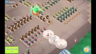 Boom Beach Ten Ton Hammer attack Duality Tues 1 Mar 16