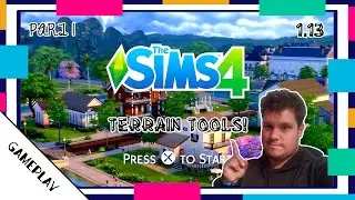 NEW FEATURES !!! NEW TERRAIN TOOLS! MOUNTAINS! The Sims 4 Update 1.13 (PS4 Gameplay) [PART 1]