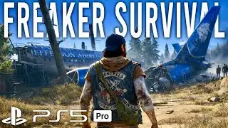 Days Gone Gameplay | The Freaker Apocalypse | PS5 Pro Zombie Survival