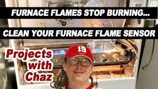 Furnace Flame Out Clean Sensor