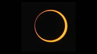 Annular Eclipse 2024   Slooh Argentina