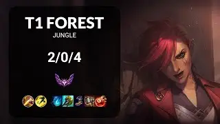 T1 Forest Vi vs Sejuani JUNGLE - KR MASTER Patch 13.13