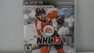 NHL 13 Unboxing! (Pre-Order Bonus)