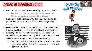 History Talks: Reconstruction