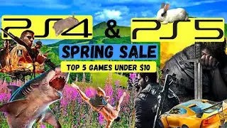 Top 5 games under $10 ps4 ps5 spring sale #ps4 #ps5 #gaming #playstation
