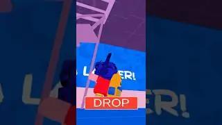 CLIMB UP DROP LADDER! POCOYO PRISON RUN! OBBY GAMEPLAY #Roblox