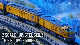Resin printed Union Pacific GTEL Gen.3 