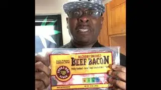 Beef bacon- fantastic tasting