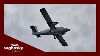 INCREDIBLY SLOW APPROACH✈️ Berry Aviation Twin Otter Landing at MCIA